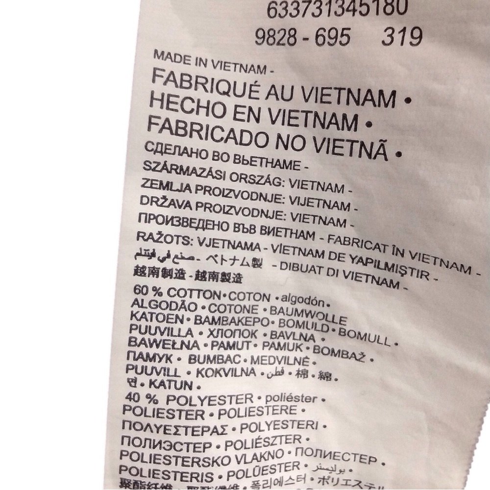 CONVERSE Hoodie Sweatshirt Boys XL - Blue & White Chuck Taylor Logo Girls Kids - Picture 6 of 9